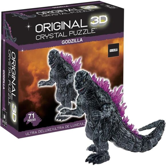Godzilla Ultra Deluxe Original 3D Crystal Puzzle - Picture 1 of 4